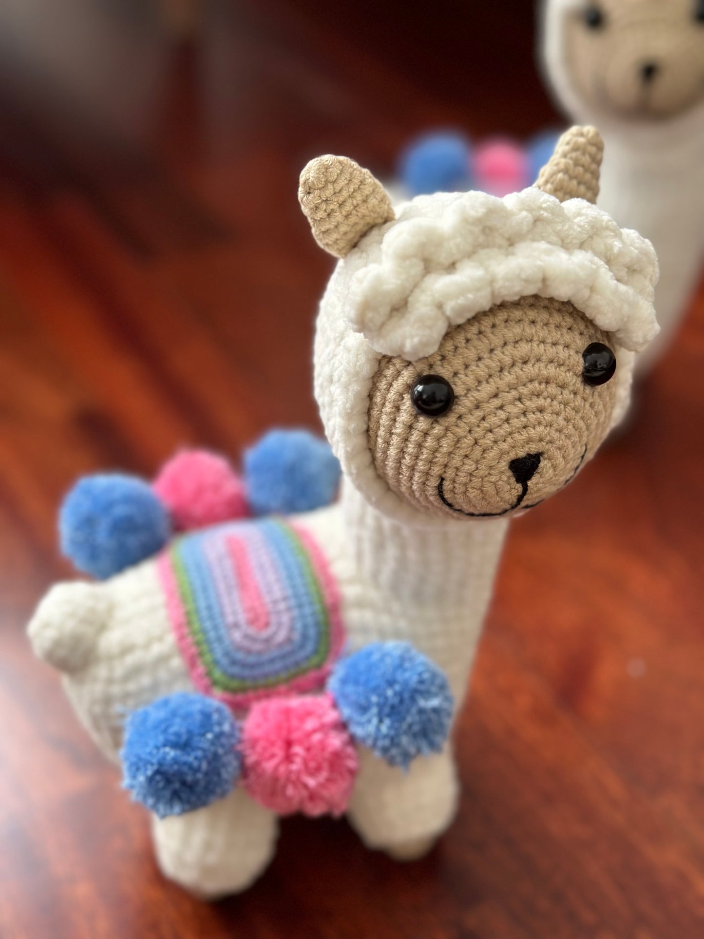 Crochet Alpaca Llama Toy Stuffed Animals for Gift and Home Decor