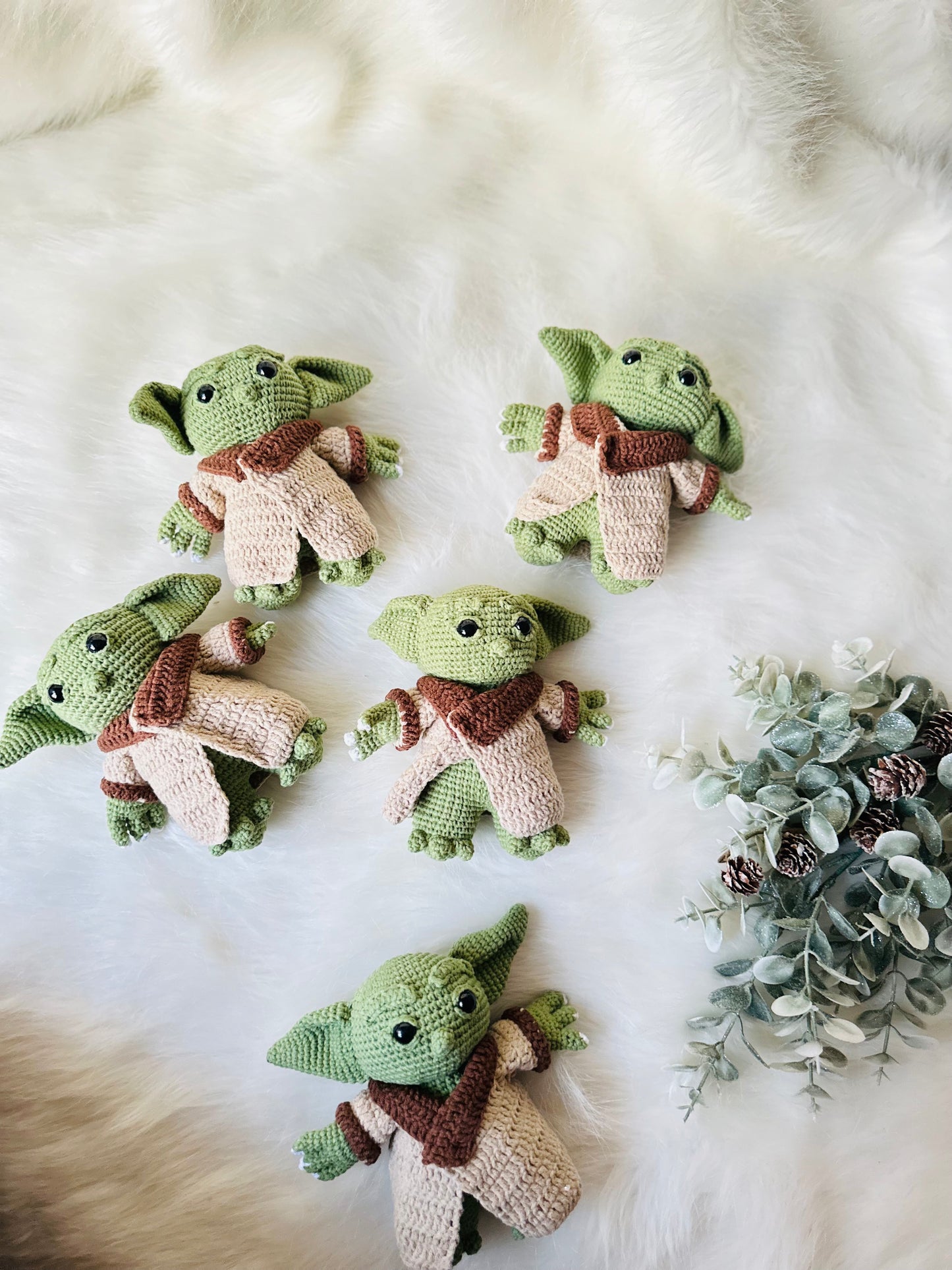 Adorable Hand-Crocheted 'The Child' (Baby Yoda) Amigurumi