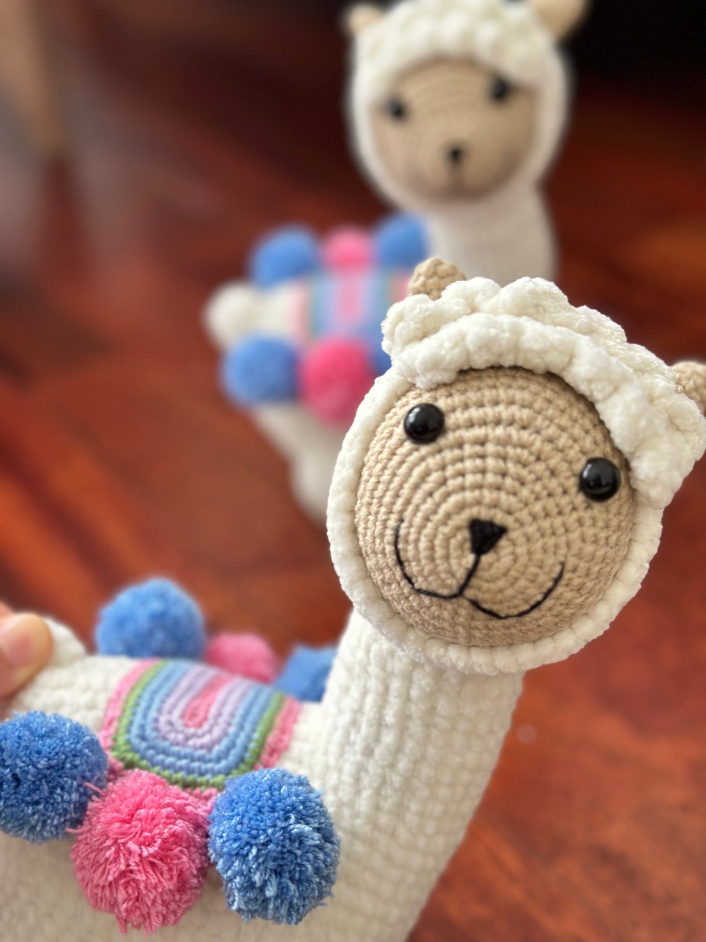 Crochet Alpaca Llama Toy Stuffed Animals for Gift and Home Decor
