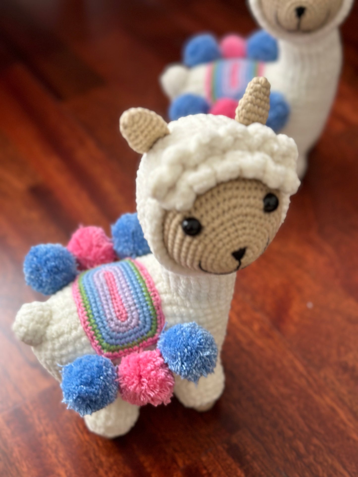 Crochet Alpaca Llama Toy Stuffed Animals for Gift and Home Decor