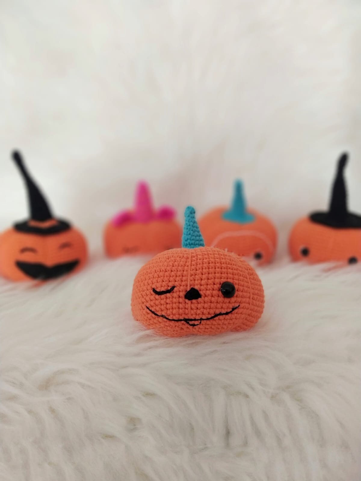 Crochet Home Decor, Funky pumpkin, crochet pumpkin, Halloween pumpkin, hand made pumpkin, amigurmi pumpkin, cute pumpkin, Halloween decor