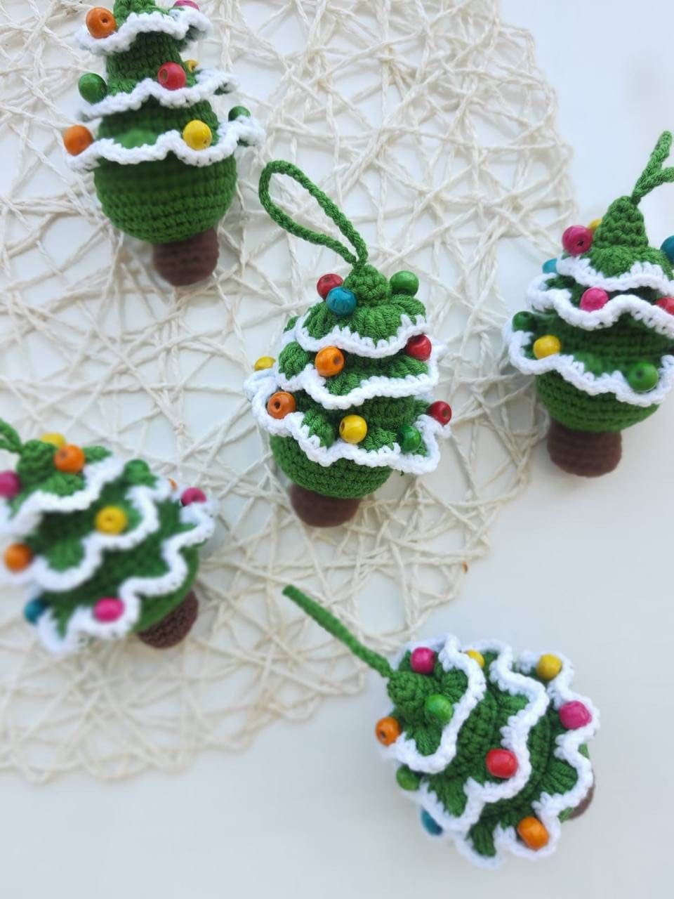 Crochet Christmas Decoration, Crochet Home Decor, Tree Decoration, Hand Made tree Decoration