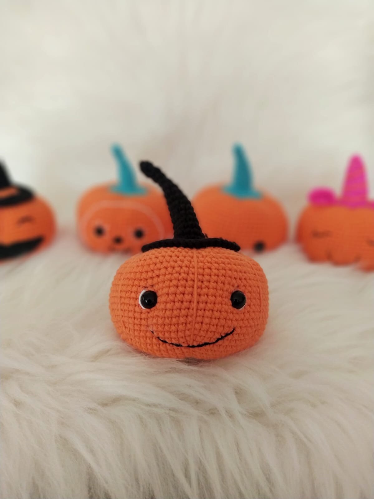 Crochet Home Decor, Funky pumpkin, crochet pumpkin, Halloween pumpkin, hand made pumpkin, amigurmi pumpkin, cute pumpkin, Halloween decor