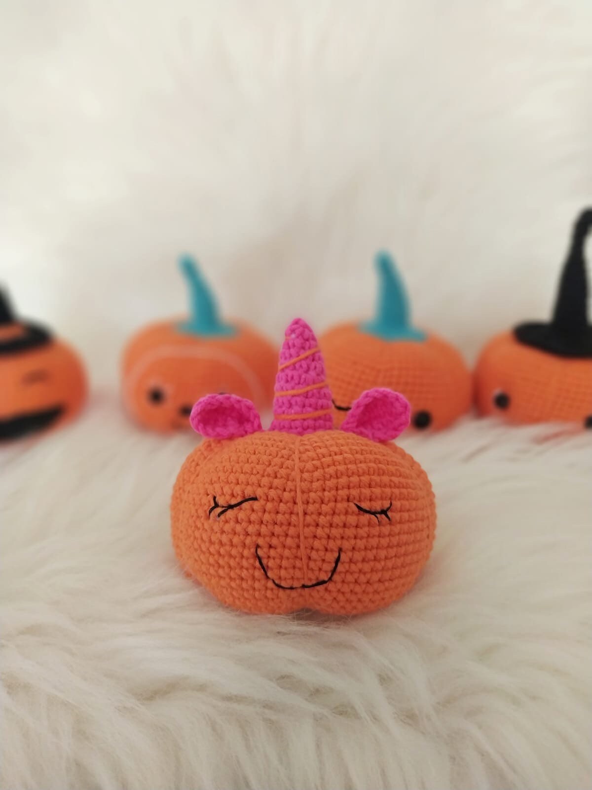 Crochet Home Decor, Funky pumpkin, crochet pumpkin, Halloween pumpkin, hand made pumpkin, amigurmi pumpkin, cute pumpkin, Halloween decor