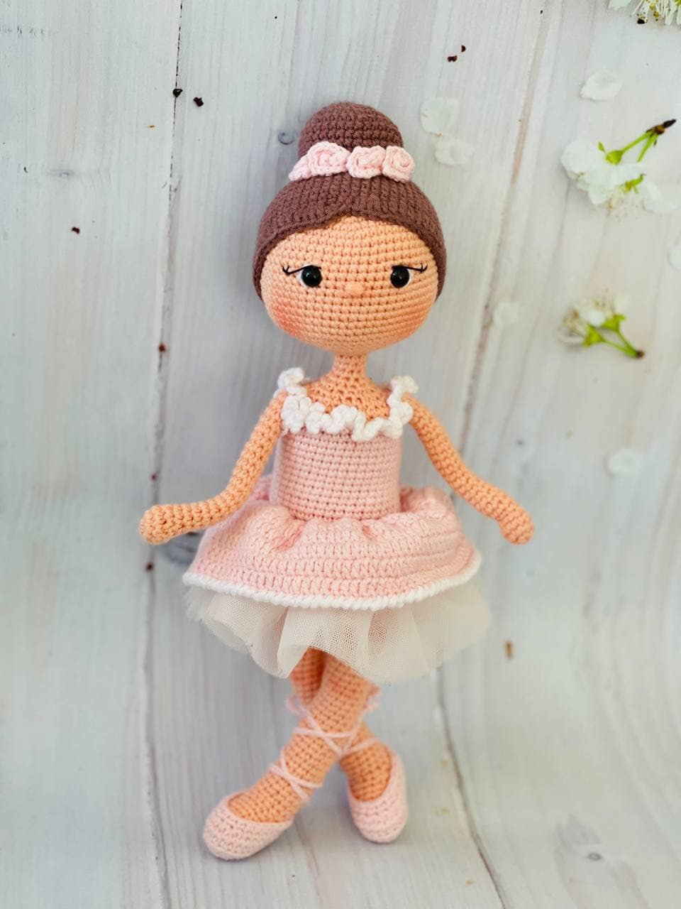 Crochet Toy Ballerina | Crochet Ballerina Doll | Ballerina Toy | Crochet Ballerina Doll | Dancer Doll Gift for Girls