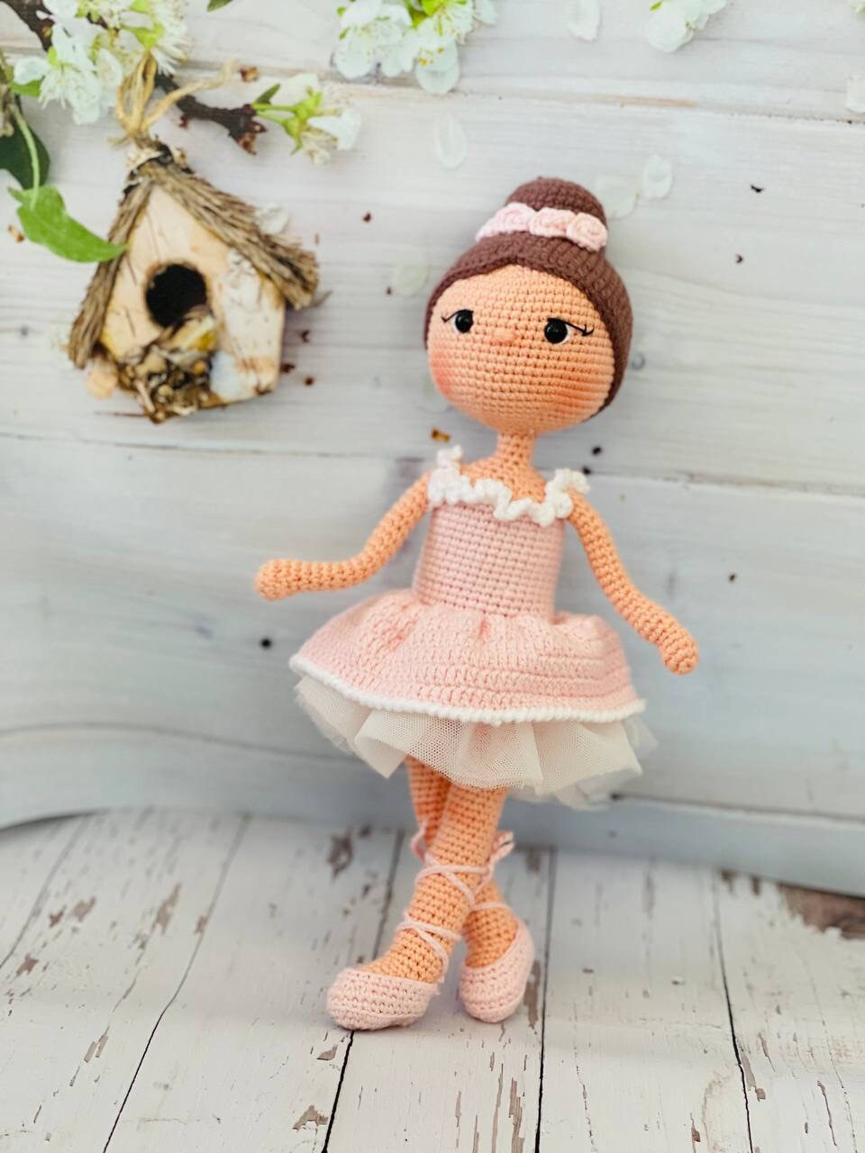 Crochet Toy Ballerina | Crochet Ballerina Doll | Ballerina Toy | Crochet Ballerina Doll | Dancer Doll Gift for Girls