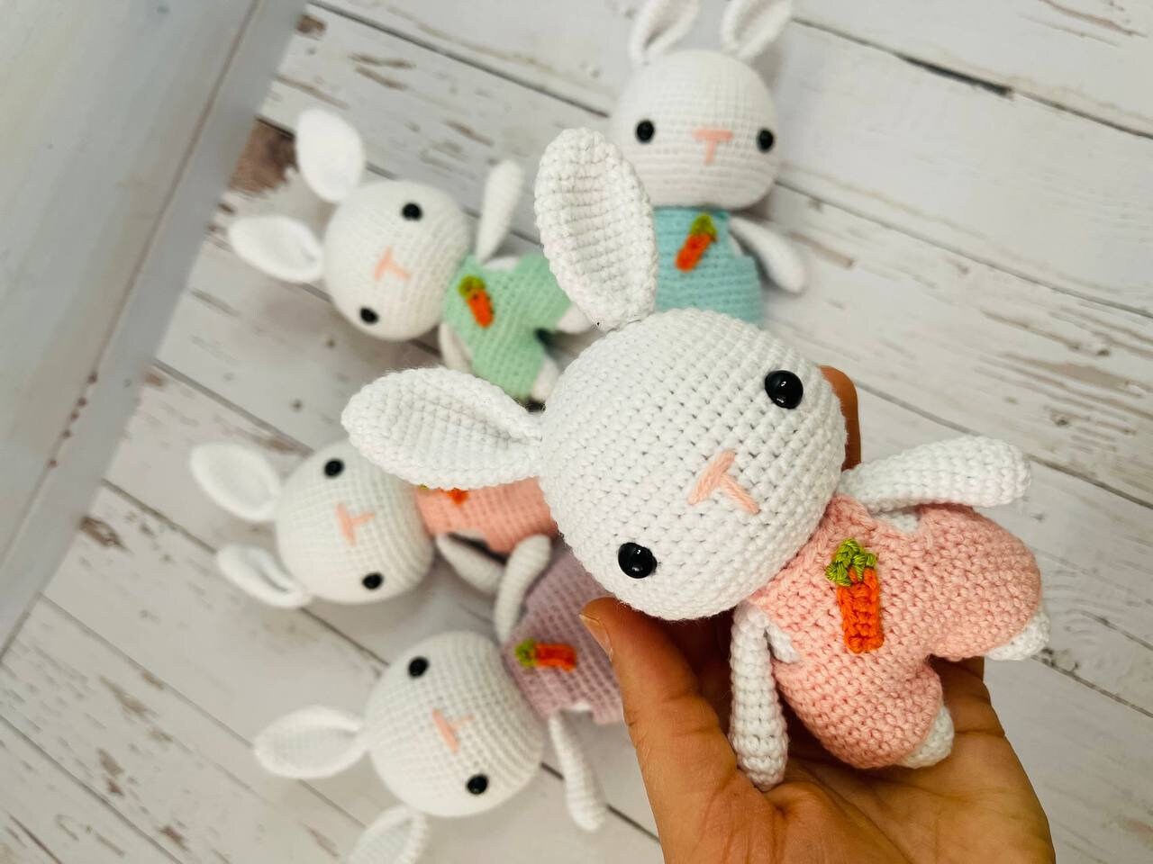 Crochet Easter bunny