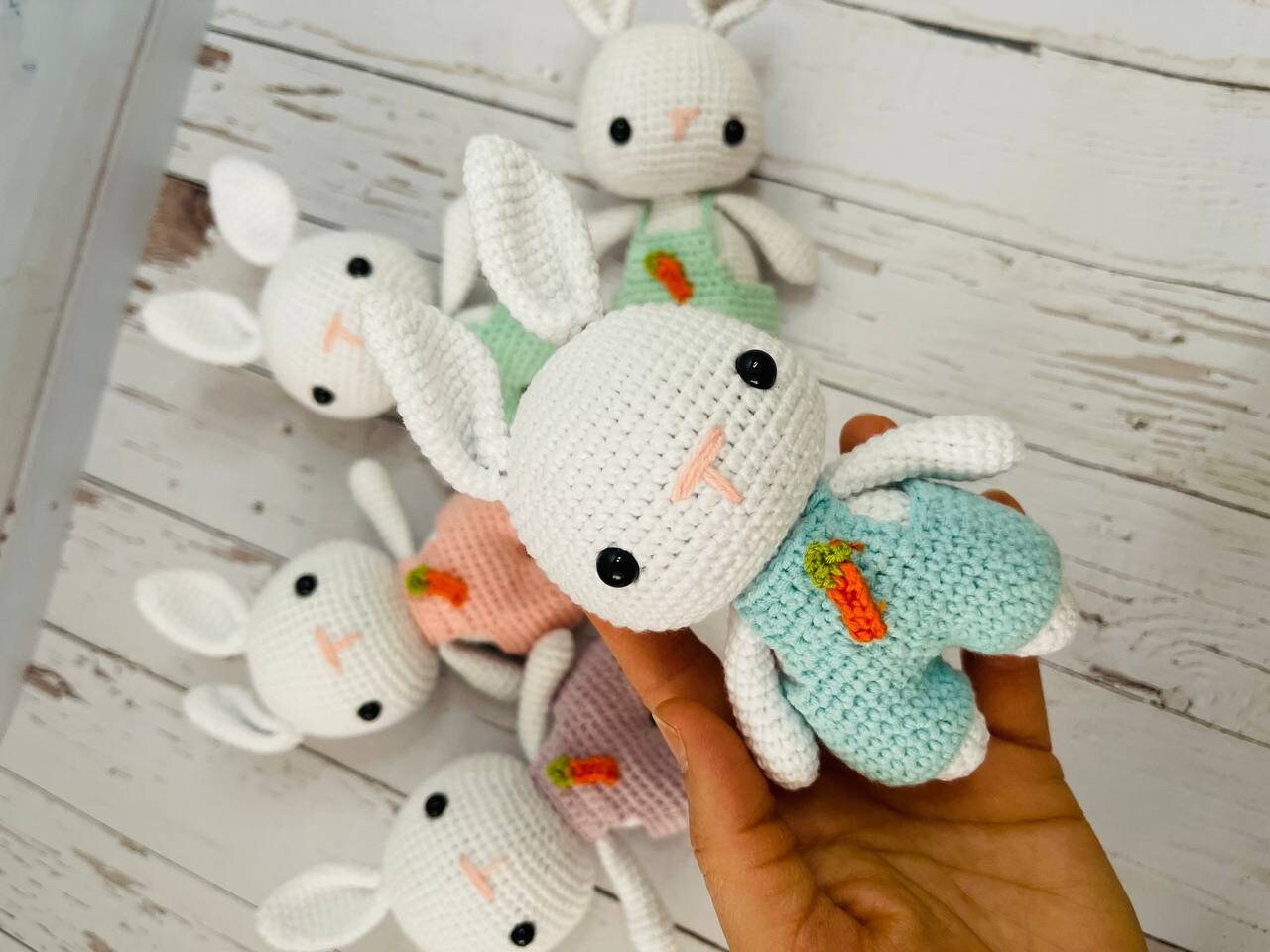 Crochet Easter bunny