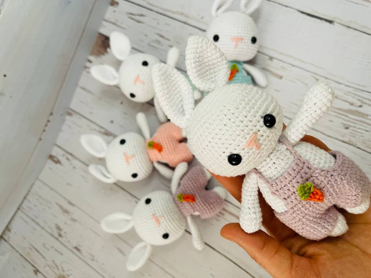 Crochet Easter bunny