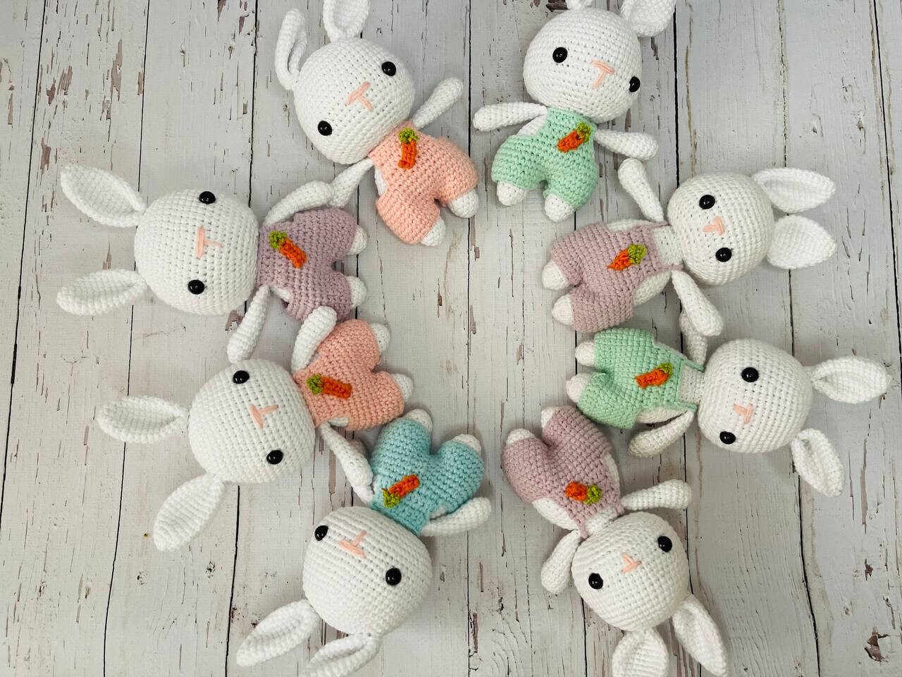 Crochet Easter bunny