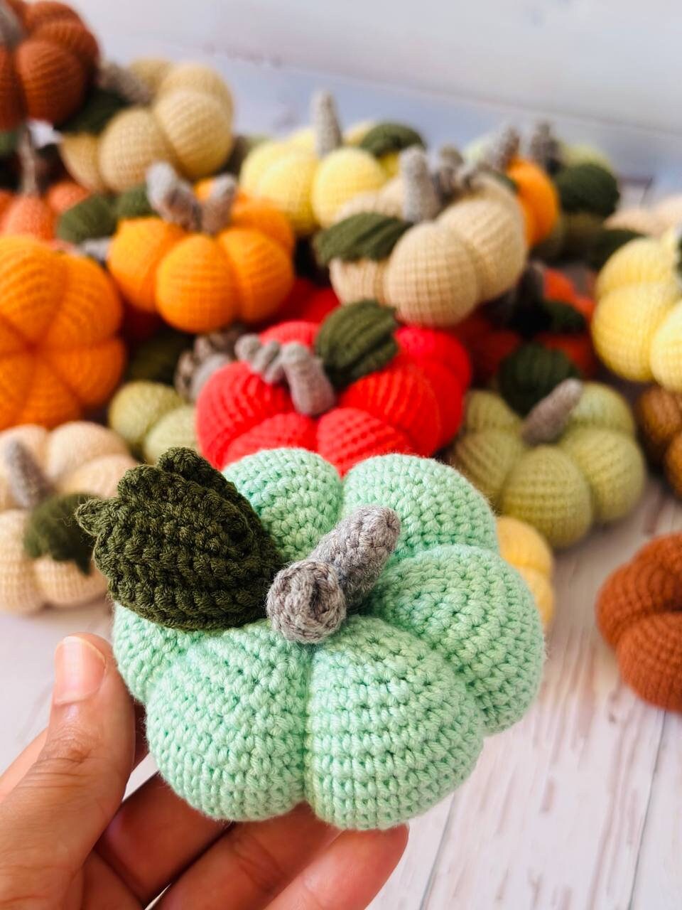 Crochet Halloween Pumpkin, Autumn crochet pumpkins