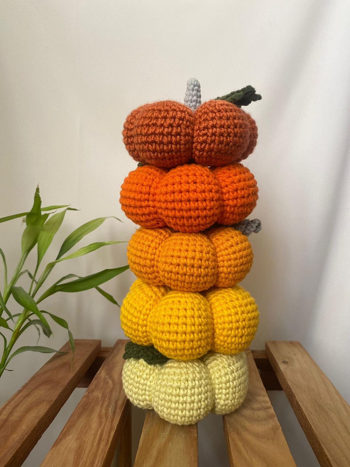 Crochet Halloween Pumpkin, Autumn crochet pumpkins