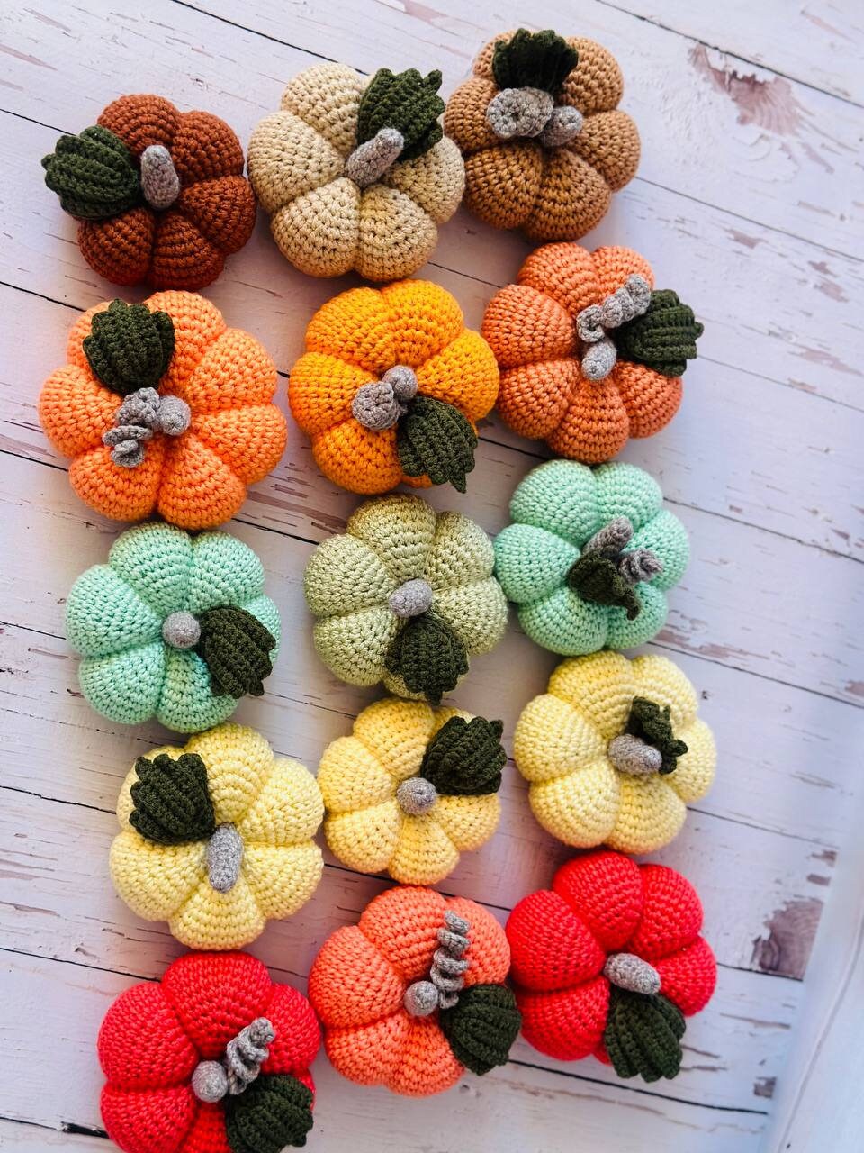 Crochet Halloween Pumpkin, Autumn crochet pumpkins