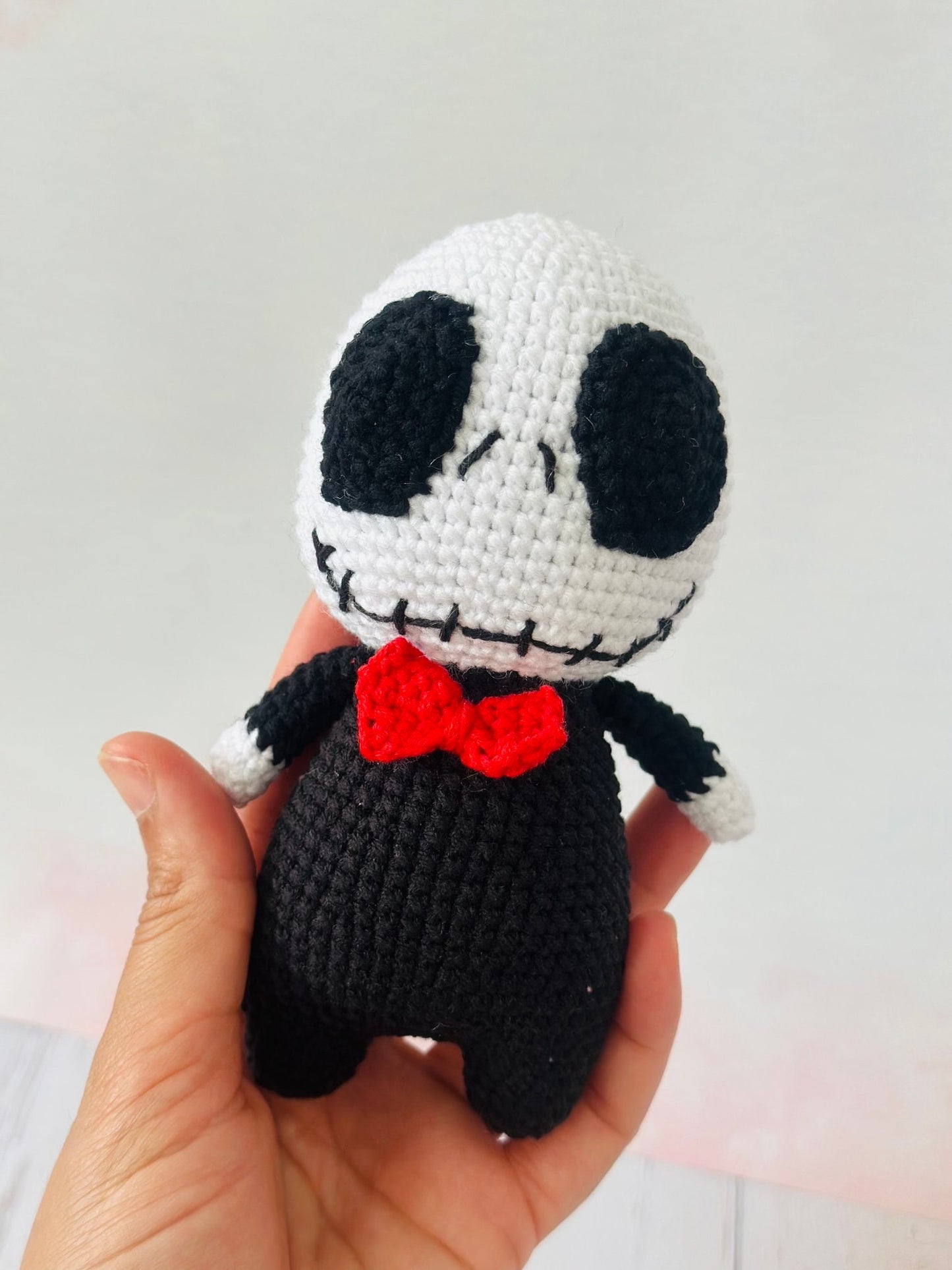 Small Jack Halloween Crochet Accessory Decoration Ornament