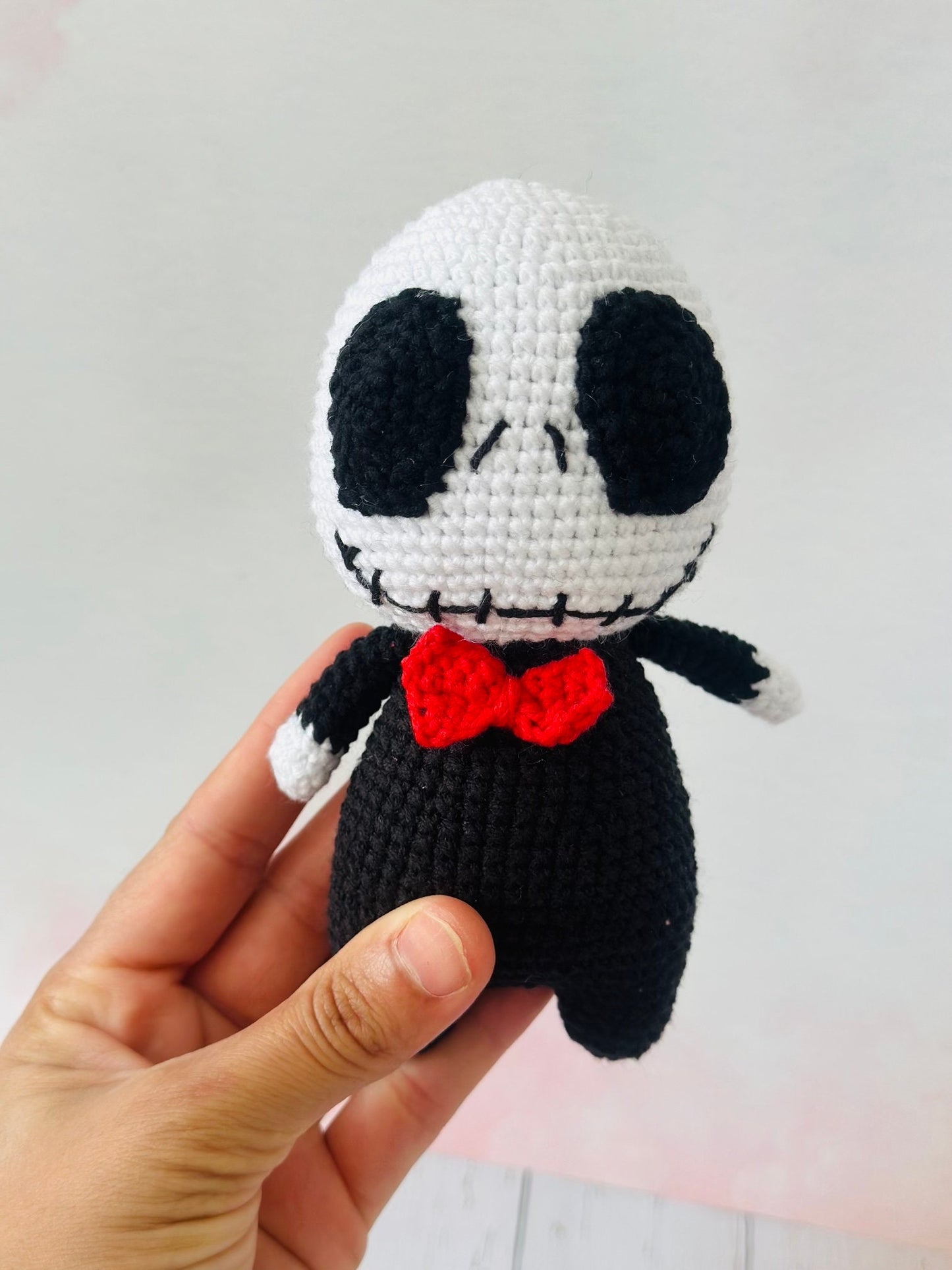 Small Jack Halloween Crochet Accessory Decoration Ornament