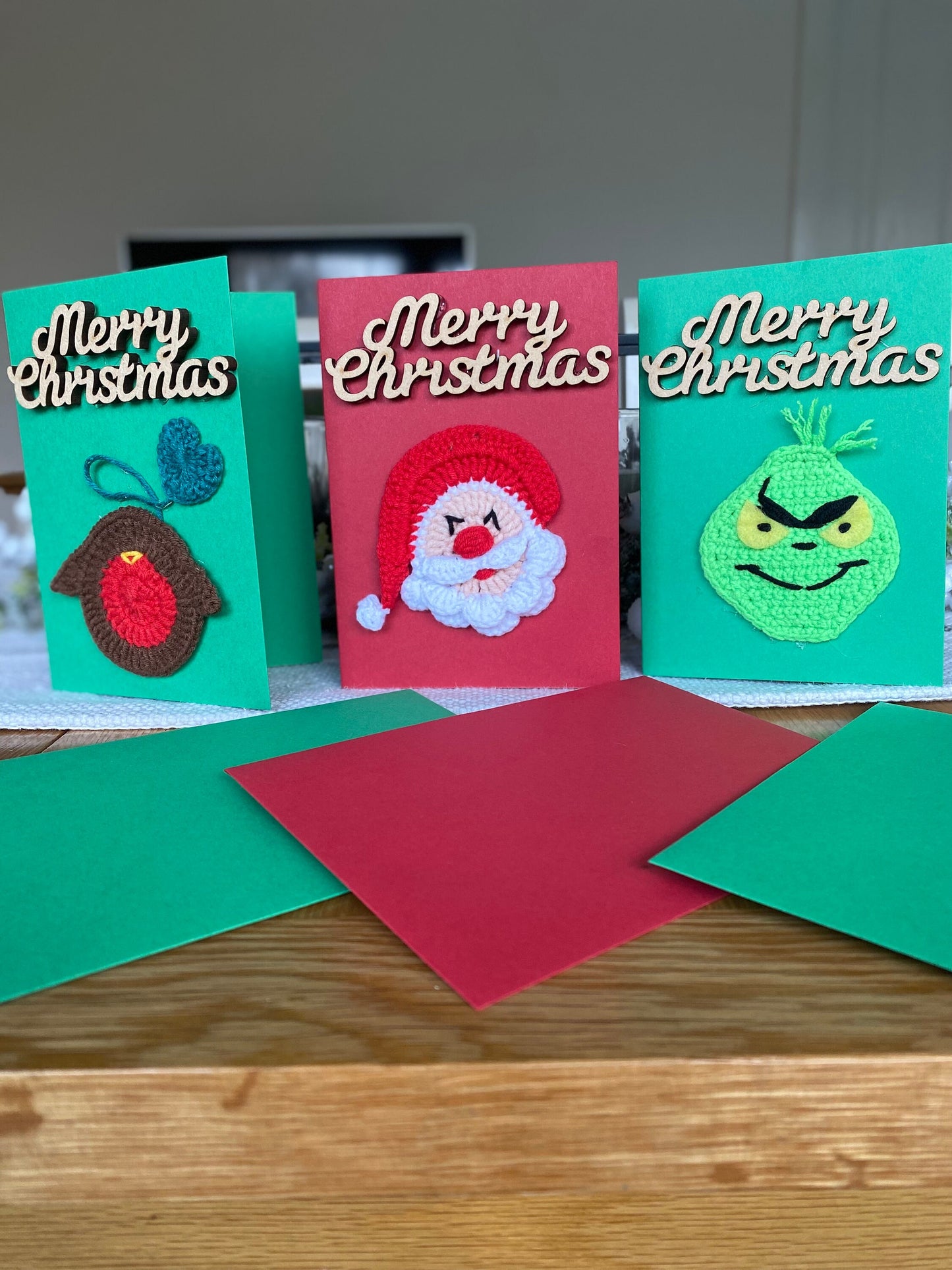 Crochet Christmas card