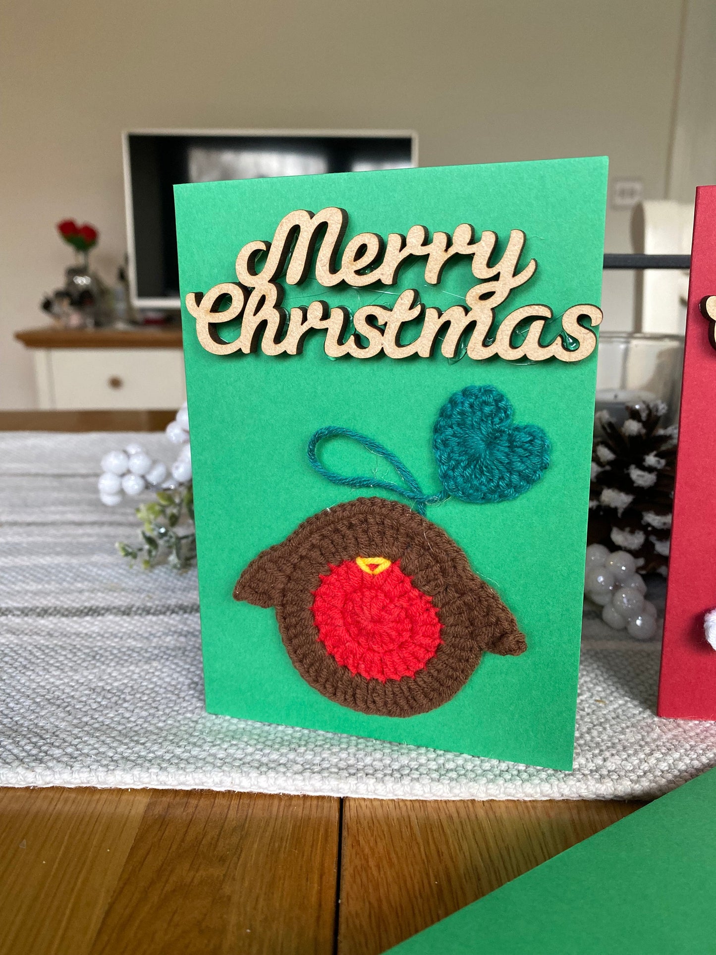Crochet Christmas card