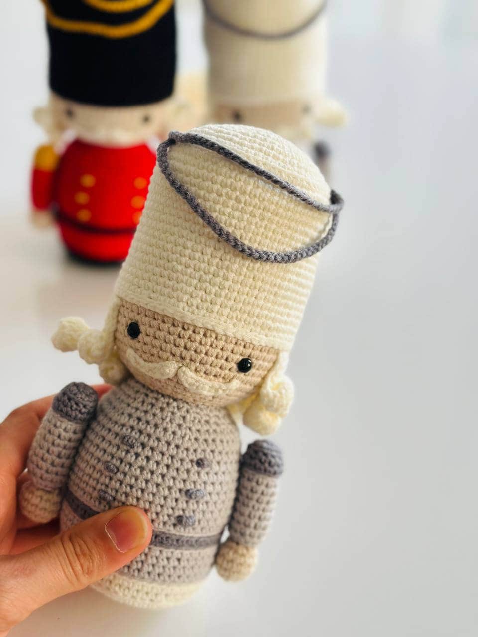 Nutcracker crochet , Christmas soldier crochet