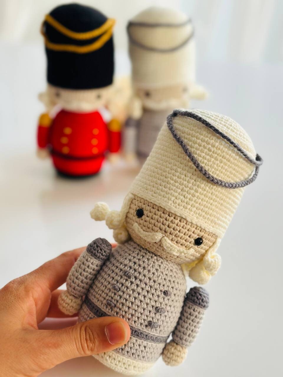 Nutcracker crochet , Christmas soldier crochet