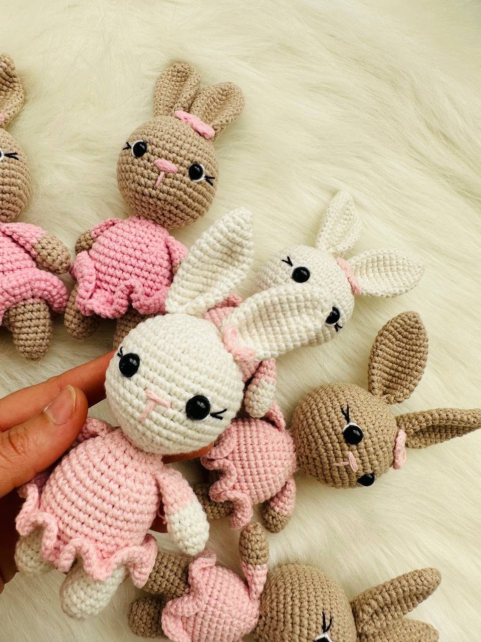 Cute crochet bunny, Amigurmumi bunny, Easter crochet bunny
