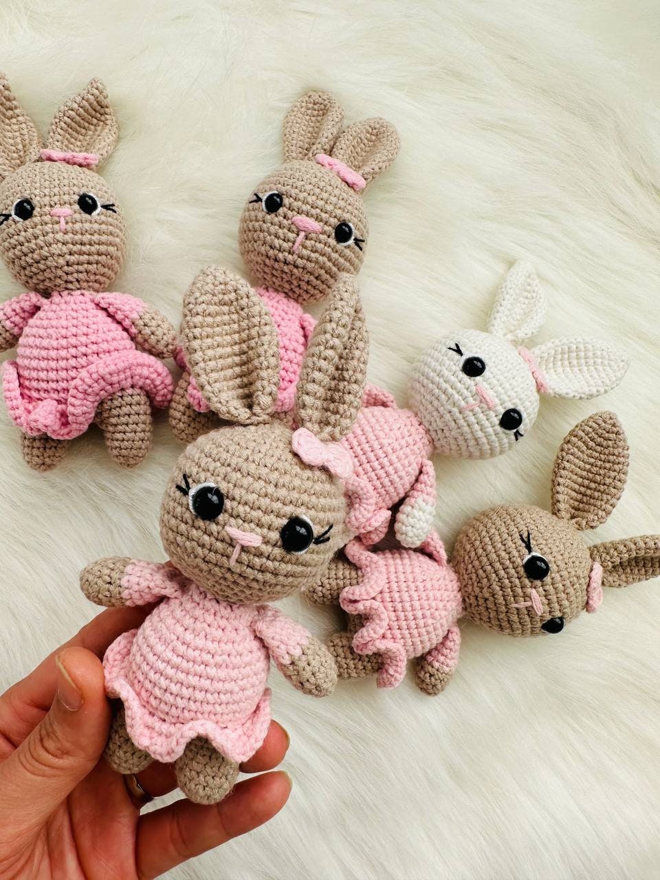 Cute crochet bunny, Amigurmumi bunny, Easter crochet bunny
