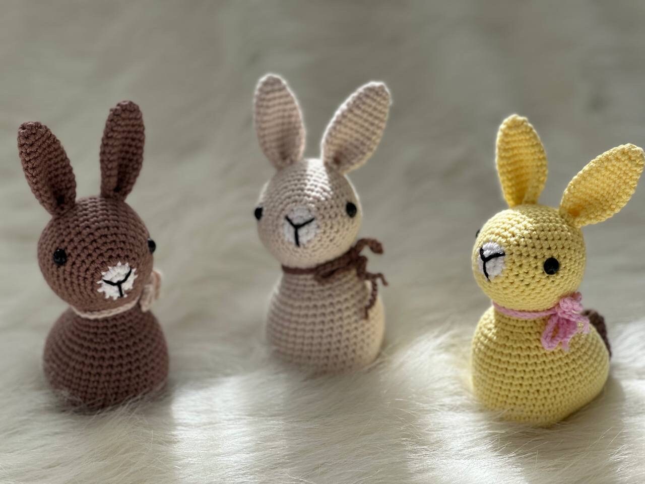 Easter crochet bunny, Easter amigurmi bunny, crochet rabbit, hand made bunny, Easter bunny gift, knitted bunny.