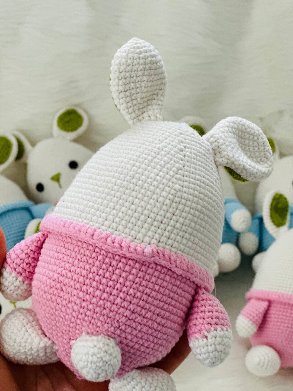 Crochet Easter bunny, Cute Knitted bunny, hand made bunny, bunny plushie