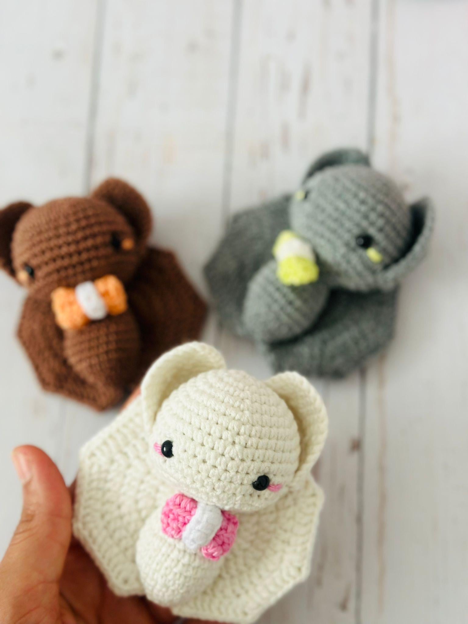 Crochet Bat . Cute Crochet Bat.