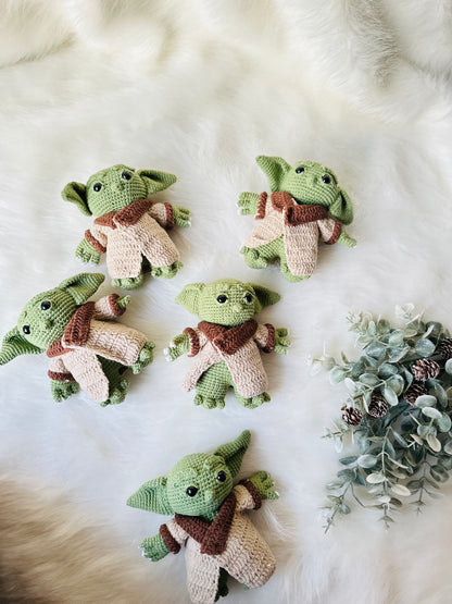 Adorable Hand-Crocheted 'The Child' (Baby Yoda) Amigurumi