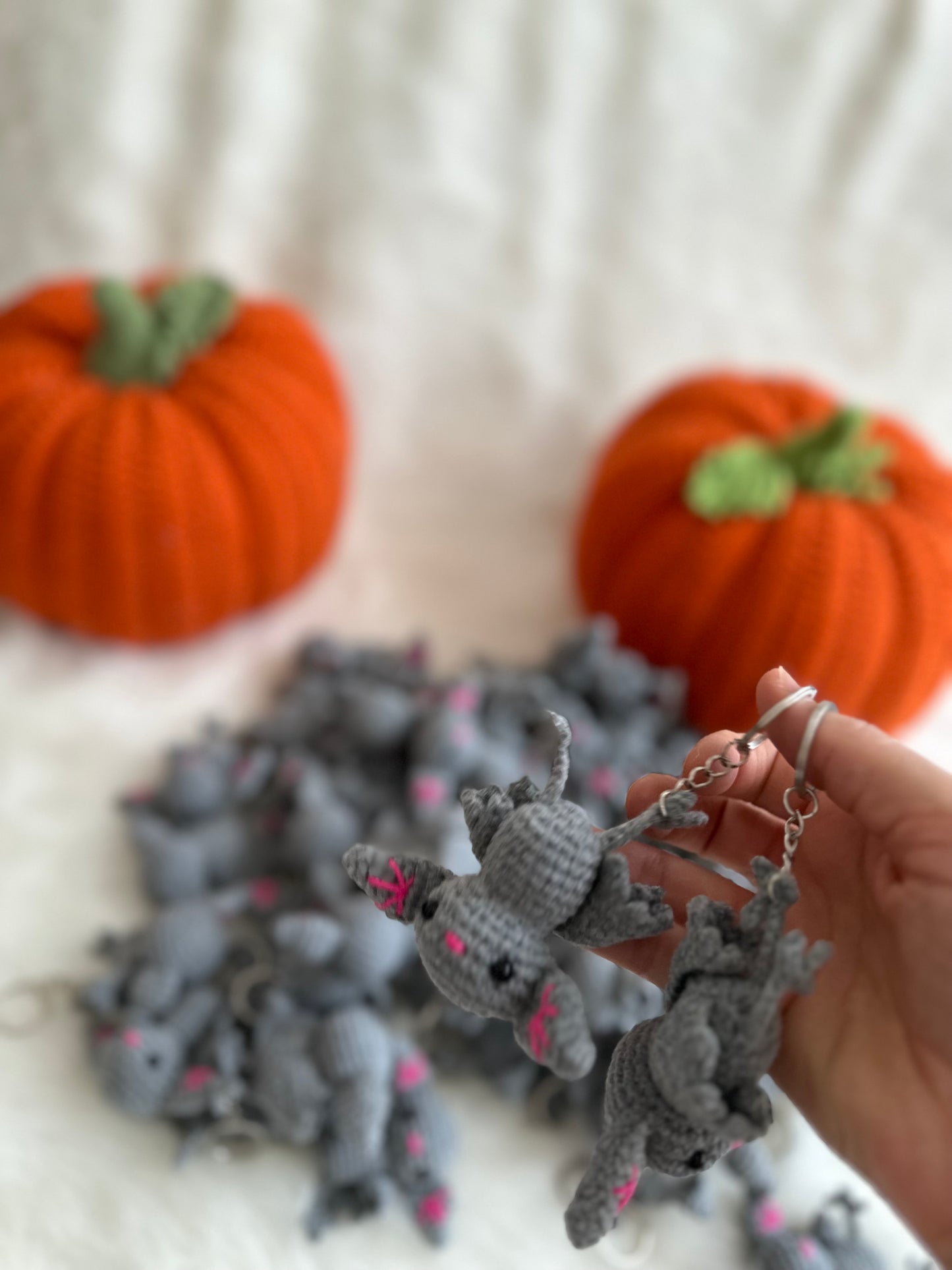 Bat Keychain, Bat Keyring. Crochet Halloween gift, Crochet Bat. Halloween bat, Bat gift, cute bat.