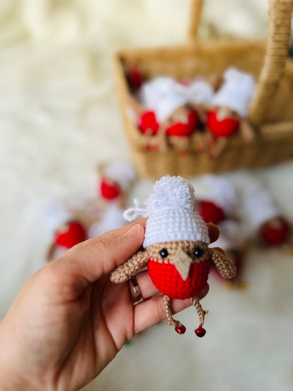 Cute Robin Tree decoration