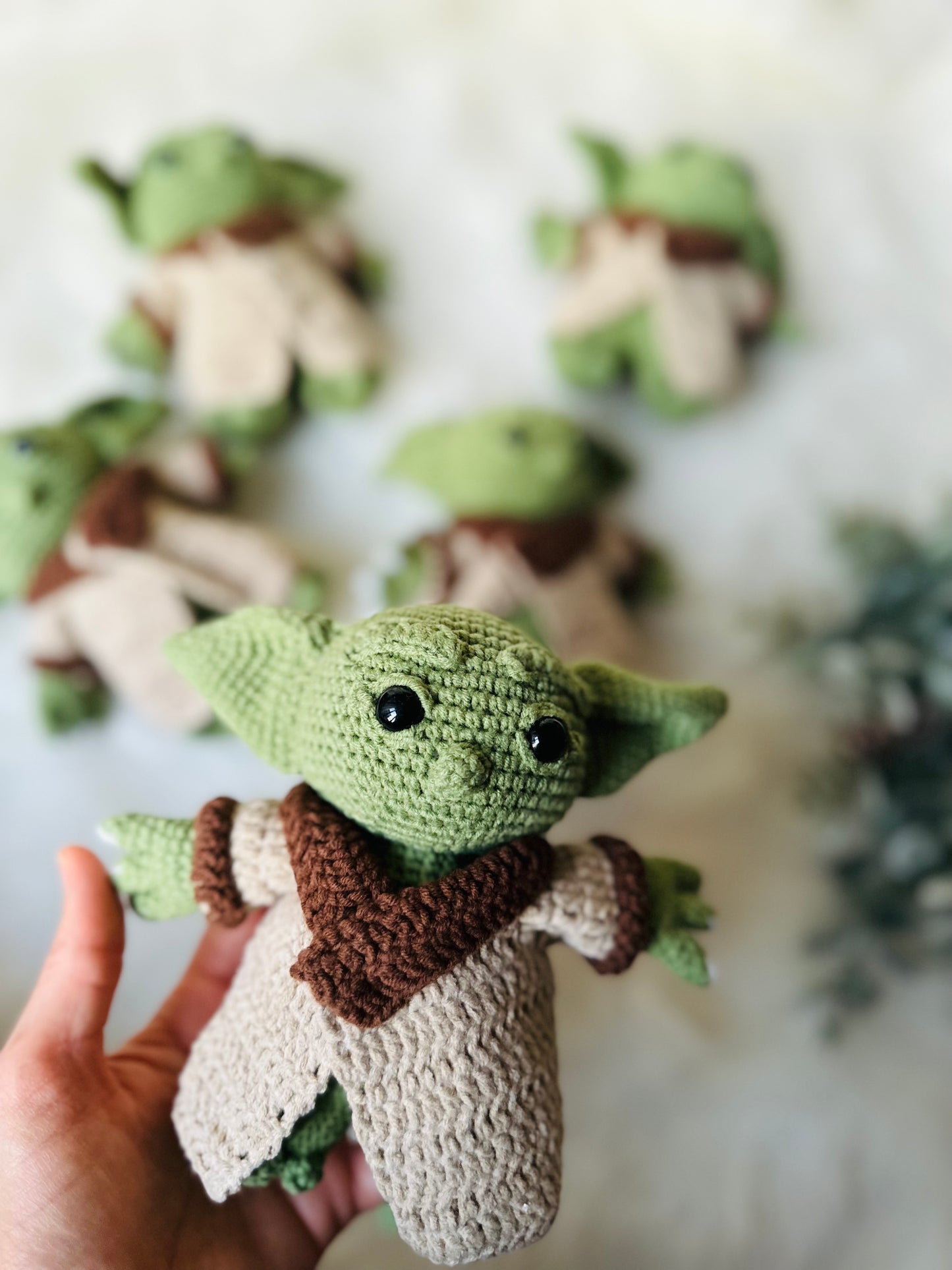 Adorable Hand-Crocheted 'The Child' (Baby Yoda) Amigurumi