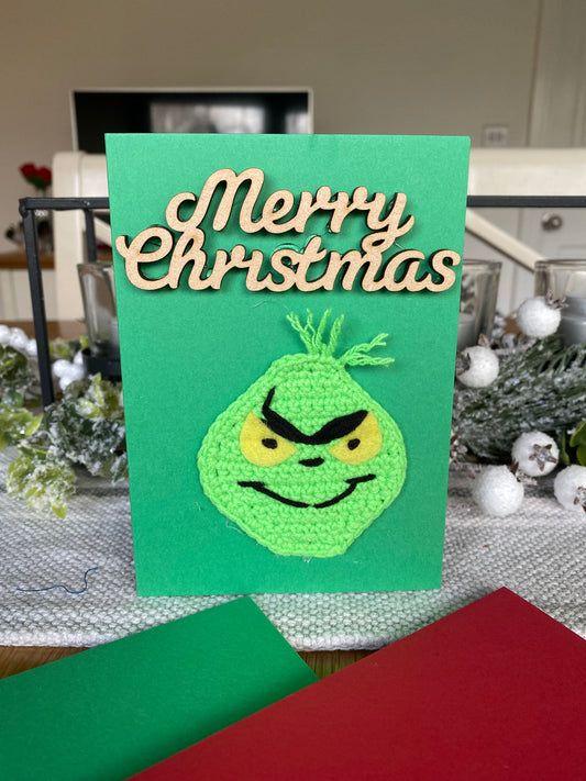 Crochet Christmas card