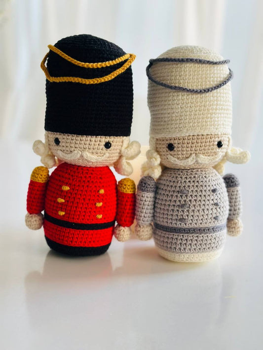 Nutcracker crochet , Christmas soldier crochet