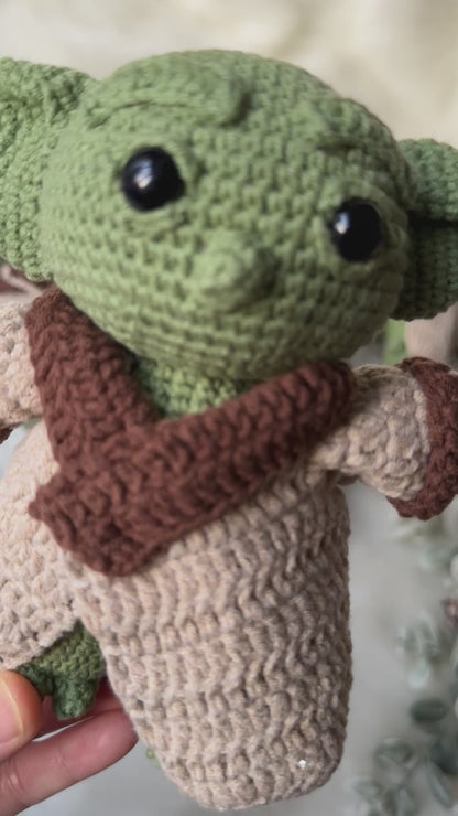 Adorable Hand-Crocheted 'The Child' (Baby Yoda) Amigurumi